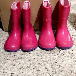 Pink Rain Boots
